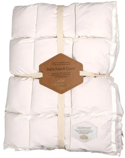 Filibabba Baby täcke - Kapok - naturvit