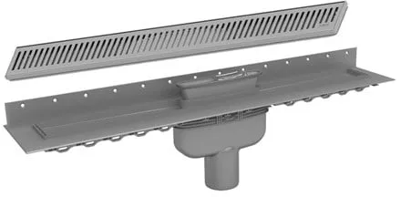 Purus Line golvbrunnssats 900 mm vertikal