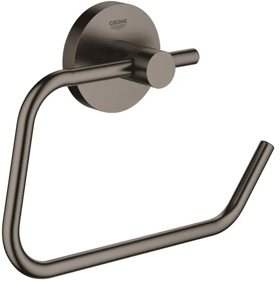 Grohe Essentials Toalettrullehållare, borstad Hard Graphite
